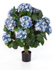 Sztuczna Hortensja Niebieska - Produkt Premium - 62 cm