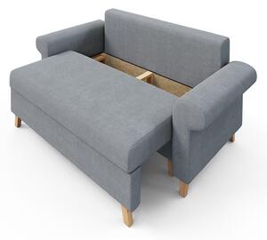 EMWOmeble Sofa z funkcją spania 2 osobowa 180x90 OSLO / Tkanina Lars 92