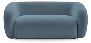 Niebieska sofa z tkaniny szenilowej 160 cm Celine – Bobochic Paris