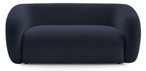 Ciemnoniebieska sofa z tkaniny szenilowej 160 cm Celine – Bobochic Paris