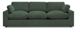 Zielona sztruksowa sofa 250 cm Belair – Bobochic Paris