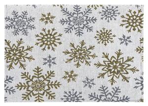 Dakls Podkładka Snowflakes biały, 33 x 48 cm