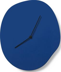 Zegar ścienny Melt niebieski