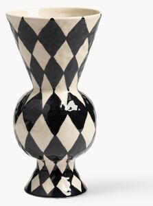 Ręcznie malowany wazon Rhombic, W 30 cm