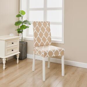 Pokrowiec elastyczny na krzesło Sand 45 - 50 cm, komplet 2 szt