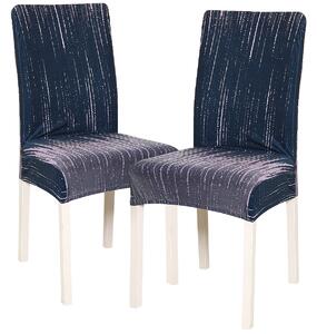 Pokrowiec elastyczny na krzesło Wave 45 - 50 cm, komplet 2 szt