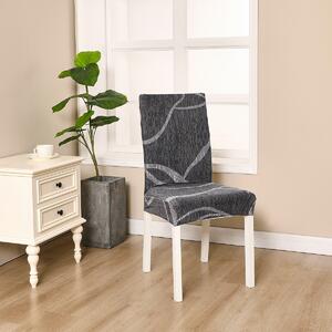 Pokrowiec elastyczny na krzesło Slate 45 - 50 cm, komplet 2 szt