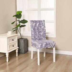 Pokrowiec elastyczny na krzesło Marble 45 - 50 cm, komplet 2 szt