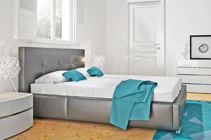 Łóżko tapicerowane Rodos 200x200 - 44 kolory