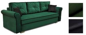 Sofa rozkładana kanapa Merida Ciemno Zielona