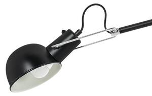 EMWOmeble Lampa ścienna RIFLE czarna - włókno węglowe, metal