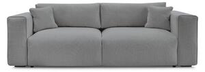 Szara rozkładana sofa ze schowkiem 265 cm Ezechiel – Bobochic Paris