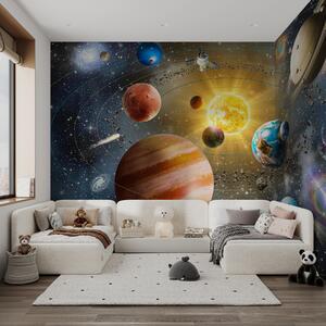 Fototapety Fascynujący kosmos, układ słoneczny, Fototapety designerskie, u97222d2 : Uwalls.pl