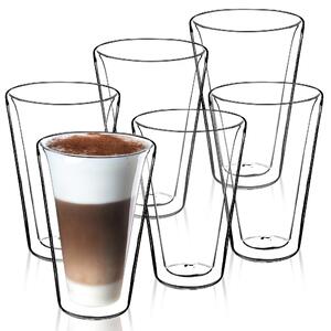 Szklanki termiczne do kawy i napojów Haga 380 ml, 6 szt