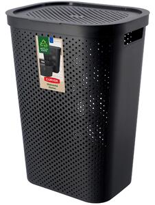 Kosz z pokrywą Curver Infinity 60L, ciemnoszary