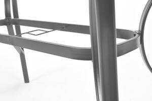 Komplet ogrodowy PORTO stół 140x80 cm i 4 krzesła - brązowy