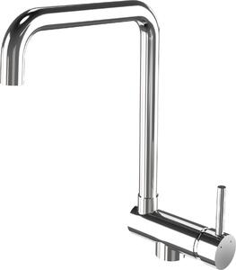 Granitan - Bateria kuchenna - Kran kuchenny wys. 34 cm - Bateria zlewozmywakowa chrom - UNIVERSAL