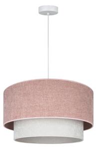 Lampa Wisząca Duolla, Boho, beżowy, sypialnia, tkanina | tekstylia, młodzieżowy