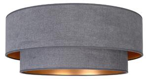 Lampa Sufitowa Duolla, Boho, szary, przedpokój, tkanina | tekstylia, młodzieżowy