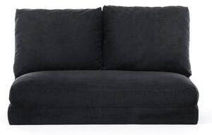 Czarna rozkładana sofa 120 cm Taida – Balcab Home