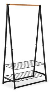 Czarny stalowy stojak na ubrania Linn – Brabantia