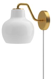 Lampa Ścienna Louis Poulsen, VL Ring Crown, złoty | mosiężny, salon, szkło, design