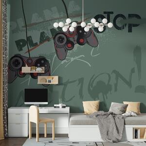 Fototapety Gra rozpoczęta: czas na akcję!, Fototapety Czarno-białe, w00829v2 : Uwalls.pl