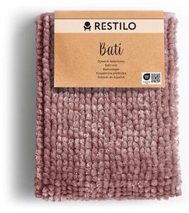 Różowy dywanik łazienkowy 60x90 cm Bati – Restilo