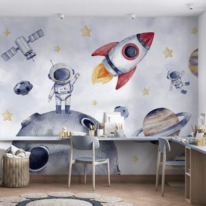 Fototapety Astronauci w kosmosie, Fototapety Kosmos, w01461 : Uwalls.pl