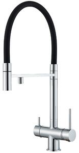 Bateria Kuchenna Trójdrona Highflex - Srebrny Chrom