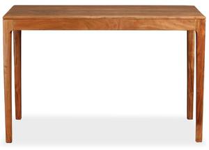 Stół do jadalni z litego drewna, 118 x 60 x 76 cm