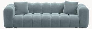 Sofa rozkładana z weluru Arden (3-osobowa), S 253 cm