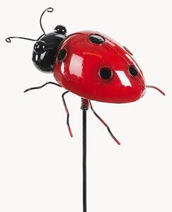 Dekoracja ogrodowa z metalu Ladybug