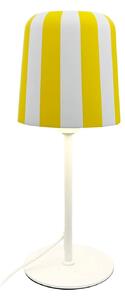 Lampa Stołowa Dyberg Larsen, Gry, żółty, salon, metal, design