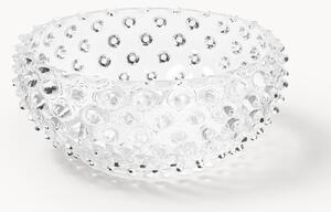 Misa ze szkła dmuchanego Hobnail