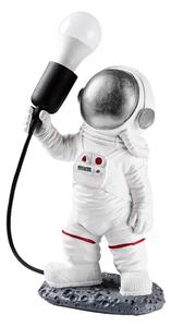 Asir Lampka dziecięca ASTRONAUT 1xE27/40W/230V srebrna/biała AS2978