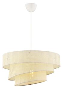 Asir Lampa wisząca na linkę COUPER 1xE27/60W/230V biała AS2535