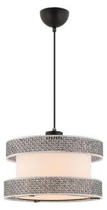 Asir Lampa wisząca na linkę HALO 1xE27/60W/230V kremowa/szara AS2546