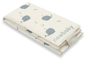 New Baby Travel Changing Pad Basic Whale, 40 x 59cm