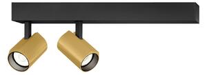 Wever & Ducré Lighting Reflektor sufitowy Ceno, możliwość ściemniania, czarny, salon / jadalnia, aluminium, nowoczesny