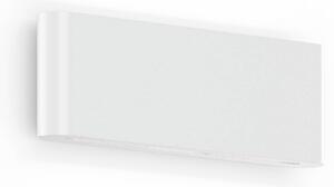 Wever & Ducré Lighting Kinkiet zewnętrzny Kiosk 2.0, możliwość ściemniania, biały / opal, aluminium, nowoczesny