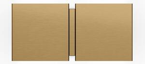 Wever & Ducré Lighting Kinkiet CG Square, kremowy / amber, salon / jadalnia, metal, nowoczesny