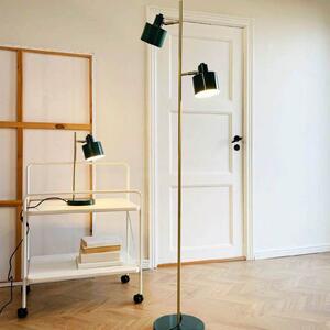 Dyberg Larsen Lampa stojąca Ocean, zielony, salon / jadalnia, metal, skandynawski