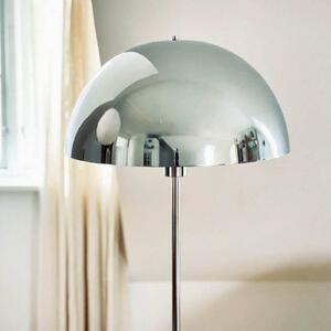 Dyberg Larsen Lampa stojąca Stockholm, chromowy / srebrny, salon / jadalnia, kamień, design