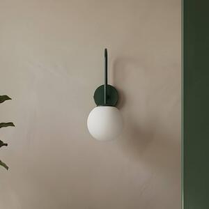 Kinkiet Cambridge Luminex, możliwość ściemniania, zielony, salon / jadalnia, metal, nowoczesny