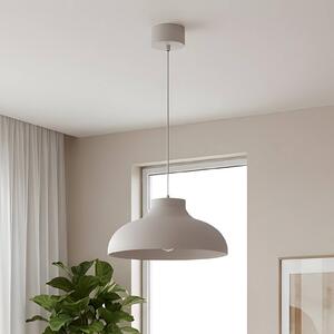 Lampa wisząca Basca Luminex, możliwość ściemniania, kremowy / amber, salon / jadalnia, metal