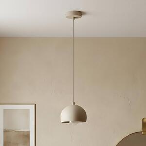Lampa wisząca Sool Luminex, możliwość ściemniania, kremowy / amber, salon / jadalnia, metal