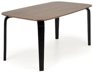 Prostokątny fornirowany stół w stylu retro - Simen 3X