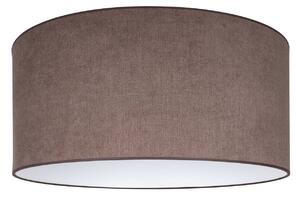 Klosz lampy „Roller”, brązowy, średnica 50 cm, wysokość 30 cm Roller Duolla, brązowy / rdzawy, tkanina / materiał / jedwab