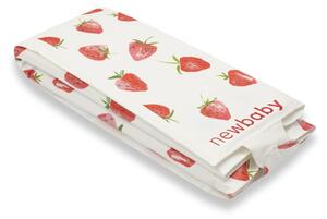 New Baby Podkładka podróżna do przewijania BasicStraw berry, 40 x 59 cm